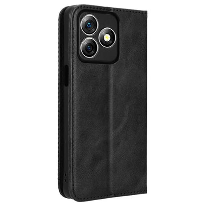 For Ulefone Note 18 Ultra Case Retro PU Leather Wallet Phone Cover Stand
