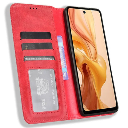 For Ulefone Note 18 Ultra Case Retro PU Leather Wallet Phone Cover Stand