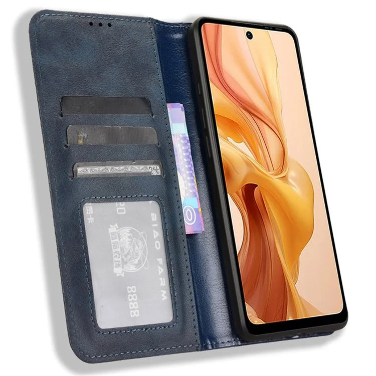 For Ulefone Note 18 Ultra Case Retro PU Leather Wallet Phone Cover Stand