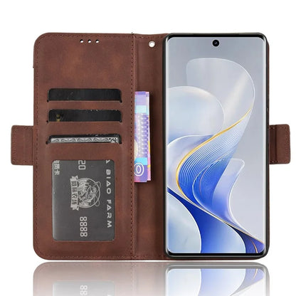 For vivo S19 Pro 5G  /  V40 5G Case Multiple Card Slots Leather Stand Phone Cover