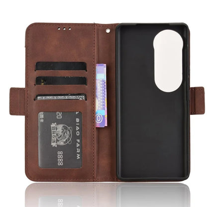 For vivo S19 Pro 5G  /  V40 5G Case Multiple Card Slots Leather Stand Phone Cover