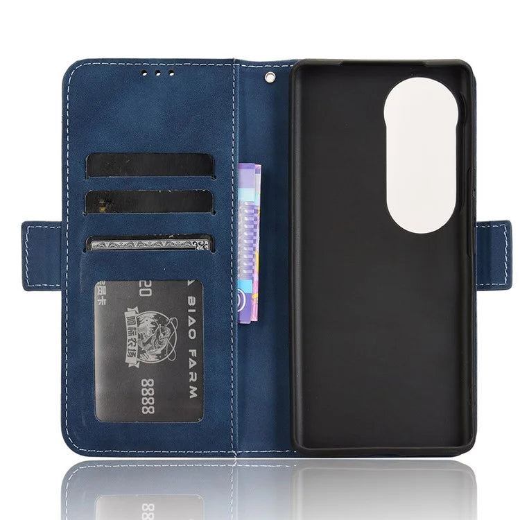 For vivo S19 Pro 5G  /  V40 5G Case Multiple Card Slots Leather Stand Phone Cover
