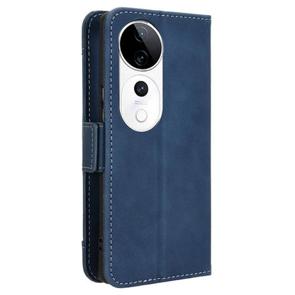 For vivo S19 Pro 5G  /  V40 5G Case Multiple Card Slots Leather Stand Phone Cover