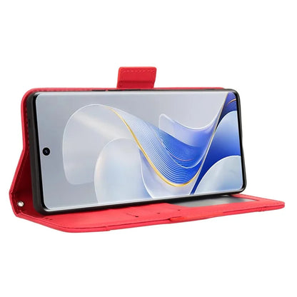 For vivo S19 Pro 5G  /  V40 5G Case Multiple Card Slots Leather Stand Phone Cover