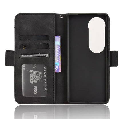 For vivo S19 Pro 5G  /  V40 5G Case Multiple Card Slots Leather Stand Phone Cover