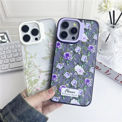 For iPhone 14 Pro Max Case Pattern PC + TPU Shockproof Protective Phone Cover
