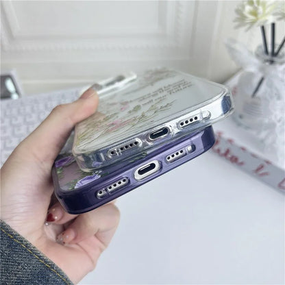 For iPhone 15 Pro Max Case PC + TPU Pattern Printing Phone Cover Scratch-Resistant