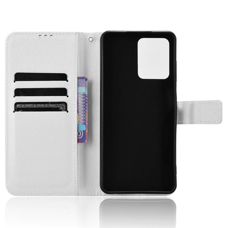 For HMD Pulse  /  Pulse Pro  /  Pulse+ Case PU Leather Diamond Texture Protective Phone Cover