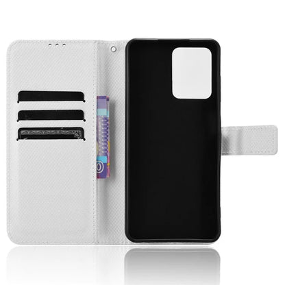 For HMD Pulse  /  Pulse Pro  /  Pulse+ Case PU Leather Diamond Texture Protective Phone Cover