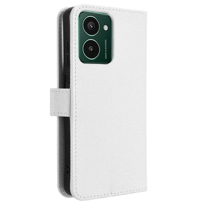 For HMD Pulse  /  Pulse Pro  /  Pulse+ Case PU Leather Diamond Texture Protective Phone Cover