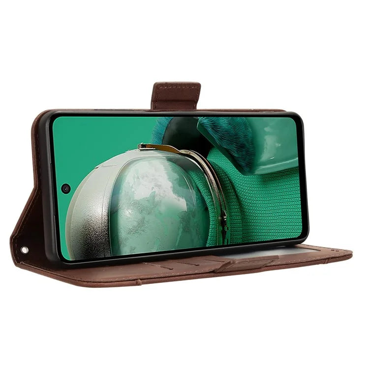 For HMD Pulse  /  Pulse Pro  /  Pulse+ Case Multiple Card Slots Leather Stand Phone Cover