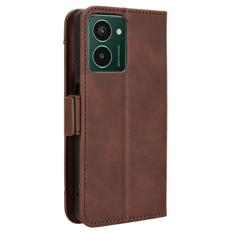 For HMD Pulse  /  Pulse Pro  /  Pulse+ Case Multiple Card Slots Leather Stand Phone Cover