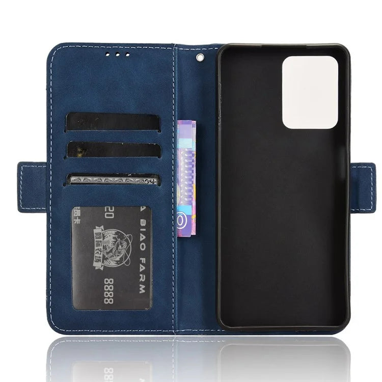 For HMD Pulse  /  Pulse Pro  /  Pulse+ Case Multiple Card Slots Leather Stand Phone Cover
