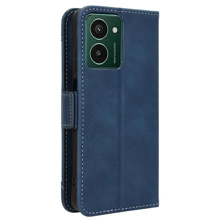 For HMD Pulse  /  Pulse Pro  /  Pulse+ Case Multiple Card Slots Leather Stand Phone Cover