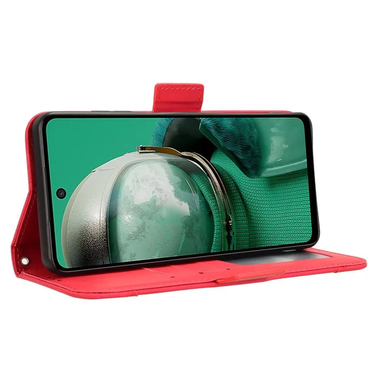 For HMD Pulse  /  Pulse Pro  /  Pulse+ Case Multiple Card Slots Leather Stand Phone Cover