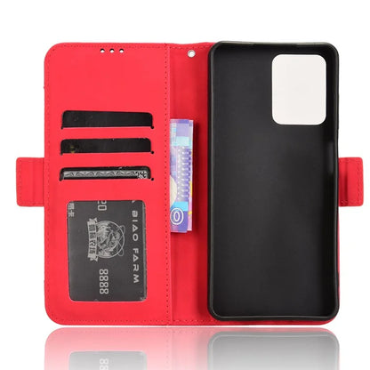 For HMD Pulse  /  Pulse Pro  /  Pulse+ Case Multiple Card Slots Leather Stand Phone Cover
