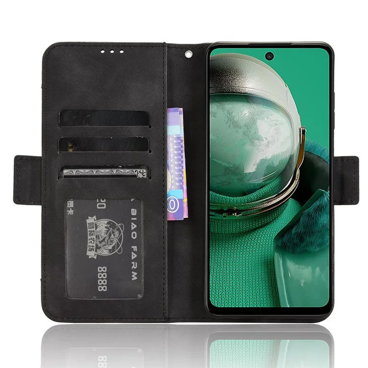 For HMD Pulse  /  Pulse Pro  /  Pulse+ Case Multiple Card Slots Leather Stand Phone Cover