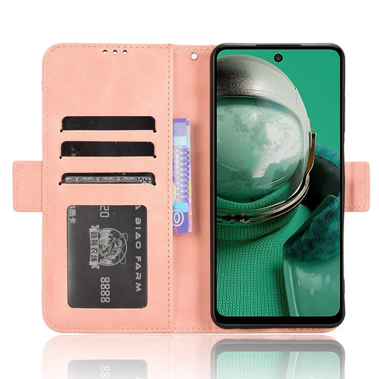 For HMD Pulse  /  Pulse Pro  /  Pulse+ Case Multiple Card Slots Leather Stand Phone Cover