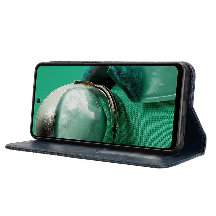 For HMD Pulse  /  Pulse Pro  /  Pulse+ Case Retro PU Leather Wallet Phone Cover Stand