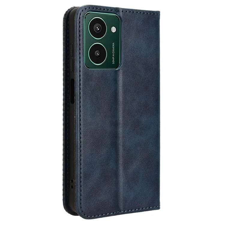 For HMD Pulse  /  Pulse Pro  /  Pulse+ Case Retro PU Leather Wallet Phone Cover Stand