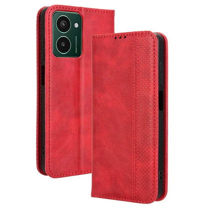 For HMD Pulse  /  Pulse Pro  /  Pulse+ Case Retro PU Leather Wallet Phone Cover Stand