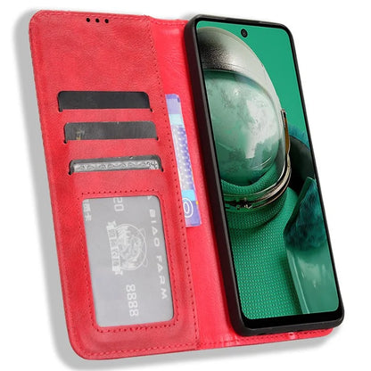 For HMD Pulse  /  Pulse Pro  /  Pulse+ Case Retro PU Leather Wallet Phone Cover Stand