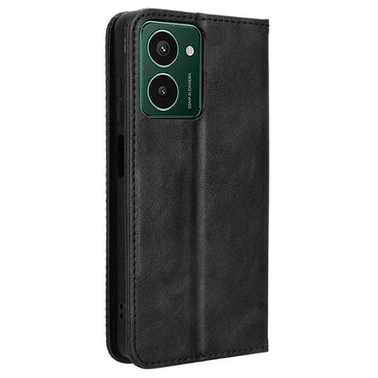 For HMD Pulse  /  Pulse Pro  /  Pulse+ Case Retro PU Leather Wallet Phone Cover Stand