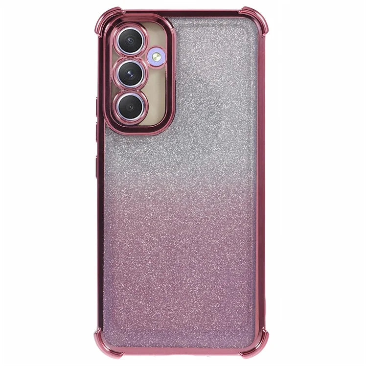 For Samsung Galaxy S23 FE Case Electroplated Glitter TPU Soft Phone Cover