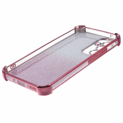 For Samsung Galaxy S23 FE Case Electroplated Glitter TPU Soft Phone Cover