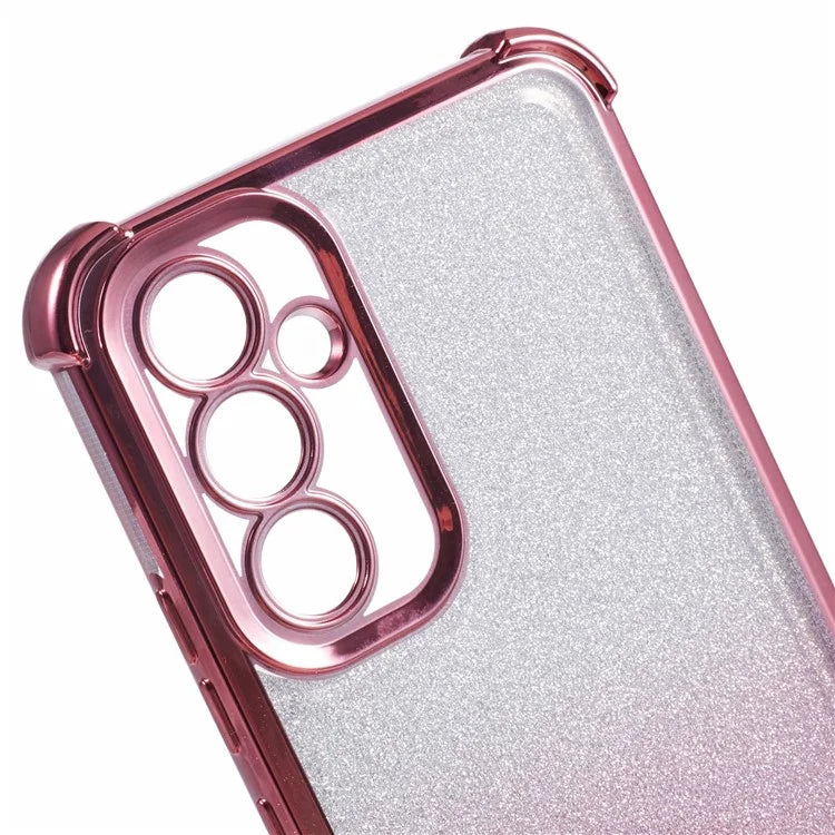 For Samsung Galaxy S23 FE Case Electroplated Glitter TPU Soft Phone Cover