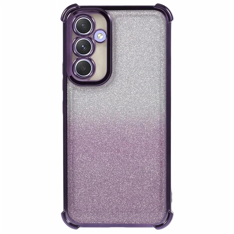 For Samsung Galaxy S23 FE Case Electroplated Glitter TPU Soft Phone Cover