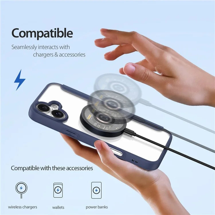 DUX DUCIS Skin X Pro for iPhone 16 Plus Case Compatible with MagSafe Card Slot Leather Cover