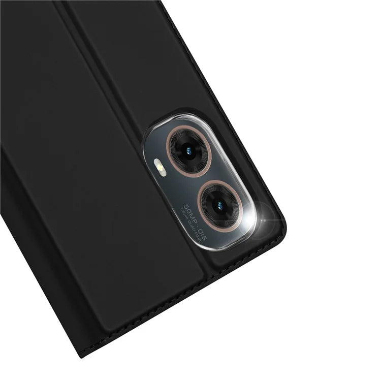 DUX DUCIS Skin Pro Series For Motorola Moto G85 5G / S50 Neo 5G Leather Case with Card Slot Stand