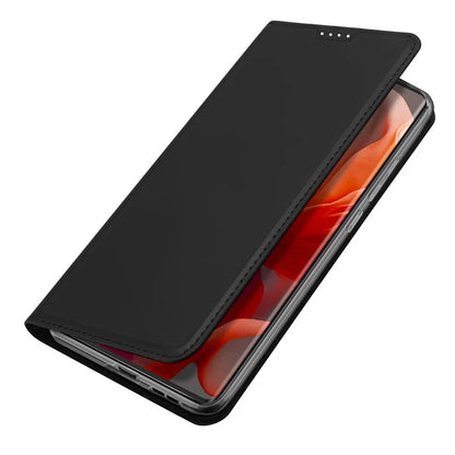 DUX DUCIS Skin Pro Series For Motorola Moto G85 5G / S50 Neo 5G Leather Case with Card Slot Stand