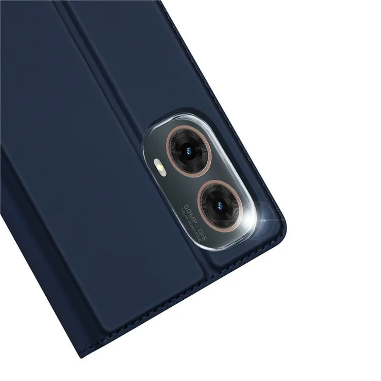DUX DUCIS Skin Pro Series For Motorola Moto G85 5G / S50 Neo 5G Leather Case with Card Slot Stand