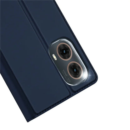 DUX DUCIS Skin Pro Series For Motorola Moto G85 5G / S50 Neo 5G Leather Case with Card Slot Stand