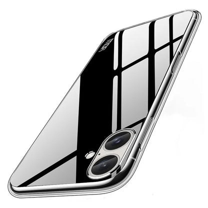 MOFI For iPhone 16 Plus Case Anti-scratch Transparent Soft TPU Phone Cover