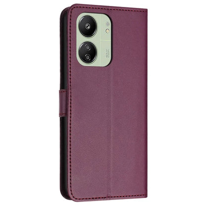 For Xiaomi Redmi 13C 4G / 5G / 13R 5G / Poco M6 5G / Poco C65 4G Wallet Phone Case Leather Stand Cover