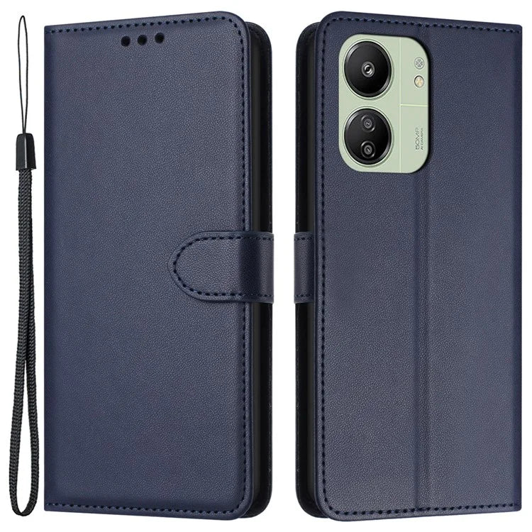 For Xiaomi Redmi 13C 4G / 5G / 13R 5G / Poco M6 5G / Poco C65 4G Wallet Phone Case Leather Stand Cover