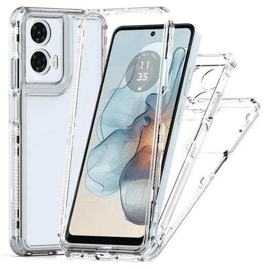 For Motorola Moto G24 Power Case Acrylic+TPU Anti-drop Phone Cover