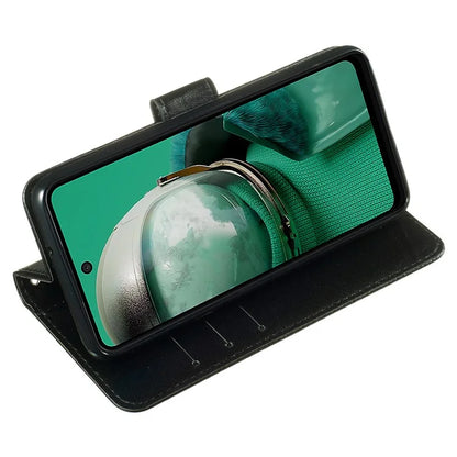 For HMD Pulse+ / Pulse Case Leather Wallet Phone Cover Stand Function Solid Color
