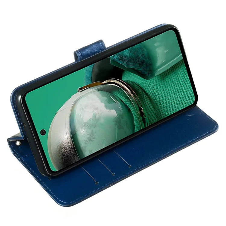 For HMD Pulse+ / Pulse Case Leather Wallet Phone Cover Stand Function Solid Color
