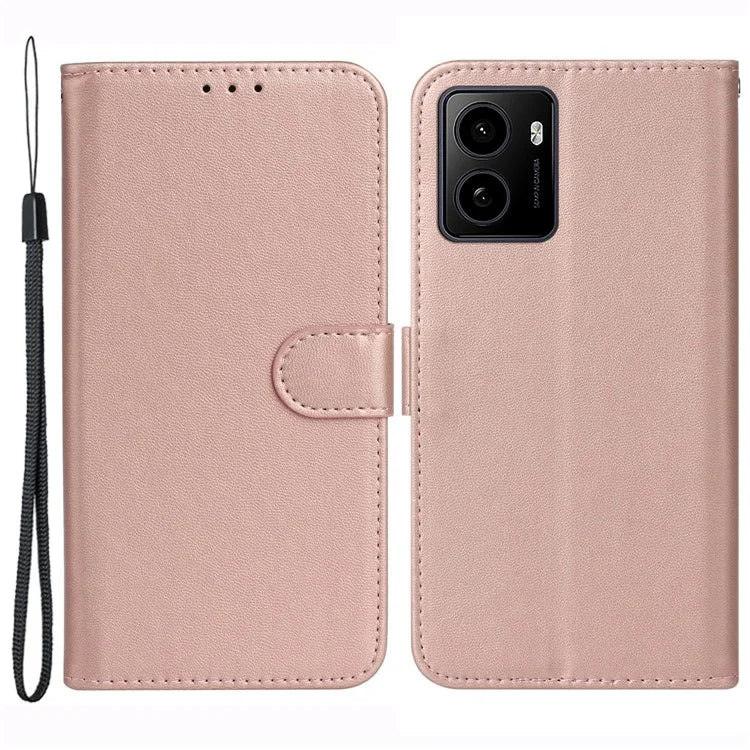 For HMD Pulse+ / Pulse Case Leather Wallet Phone Cover Stand Function Solid Color