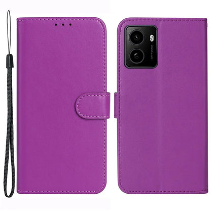 For HMD Pulse+ / Pulse Case Leather Wallet Phone Cover Stand Function Solid Color