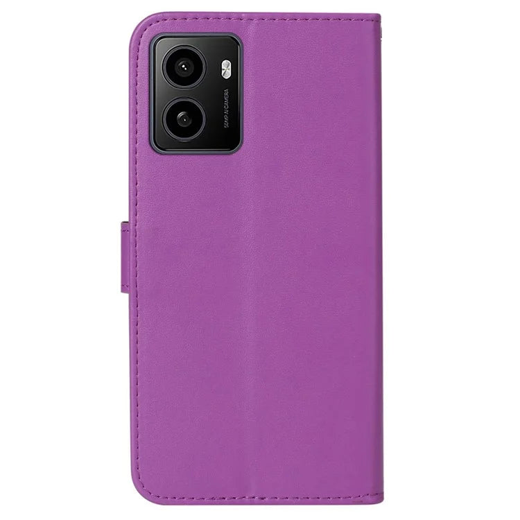 For HMD Pulse+ / Pulse Case Leather Wallet Phone Cover Stand Function Solid Color