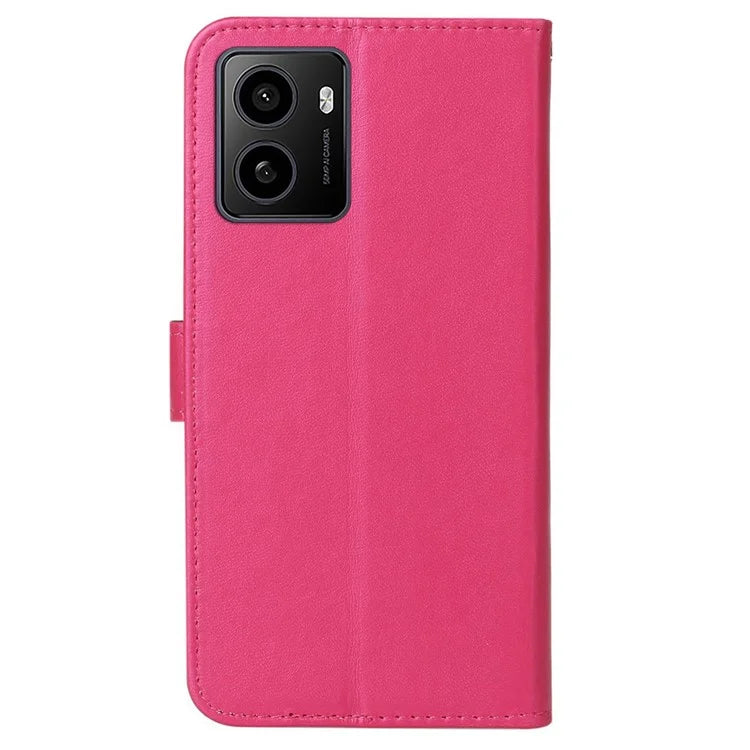 For HMD Pulse+ / Pulse Case Leather Wallet Phone Cover Stand Function Solid Color