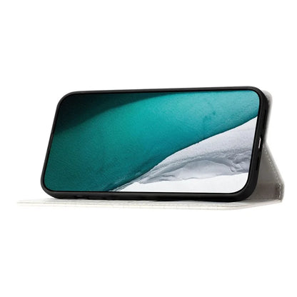 For HMD Pulse Pro Case Stand PU Leather Phone Cover Classic Crocodile Pattern