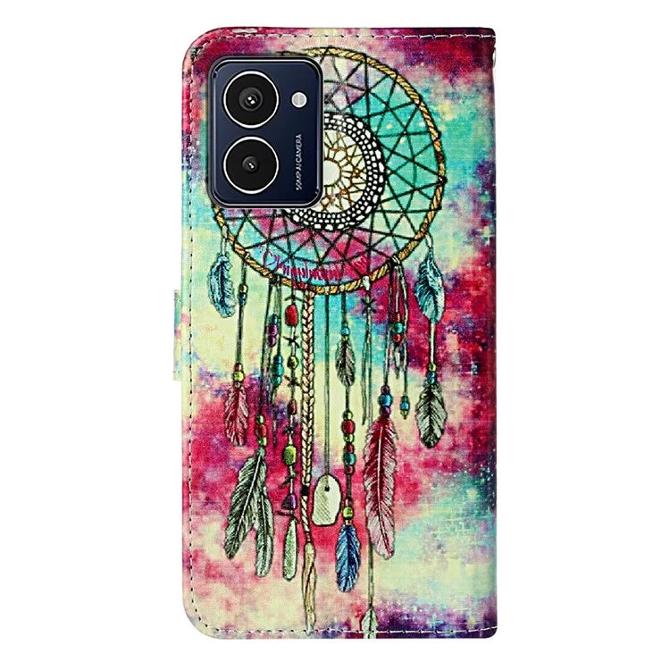 For HMD Pulse Pro Case Leather Pattern Design Magnetic Clasp Folio Phone Cover