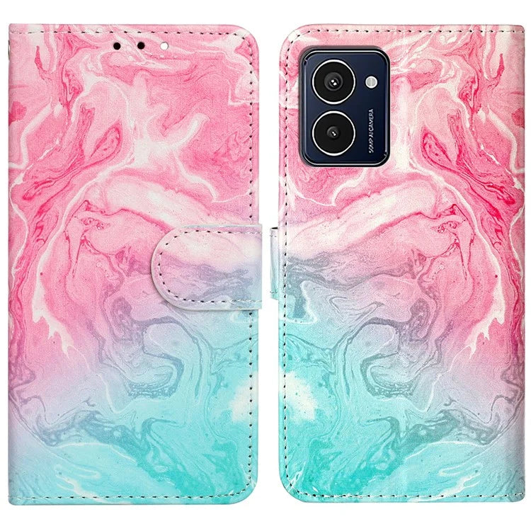 For HMD Pulse Pro Case Leather Pattern Design Magnetic Clasp Folio Phone Cover