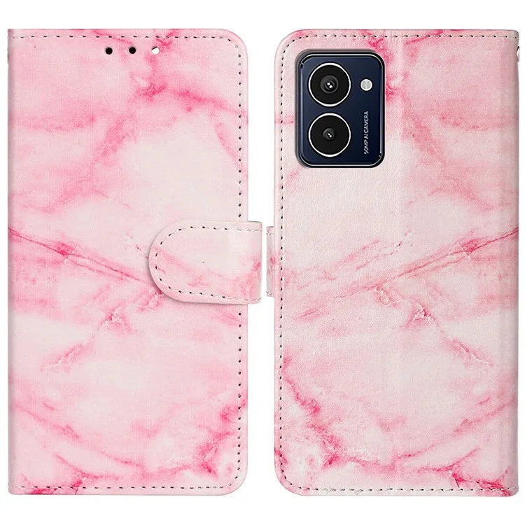 For HMD Pulse Pro Case Leather Pattern Design Magnetic Clasp Folio Phone Cover